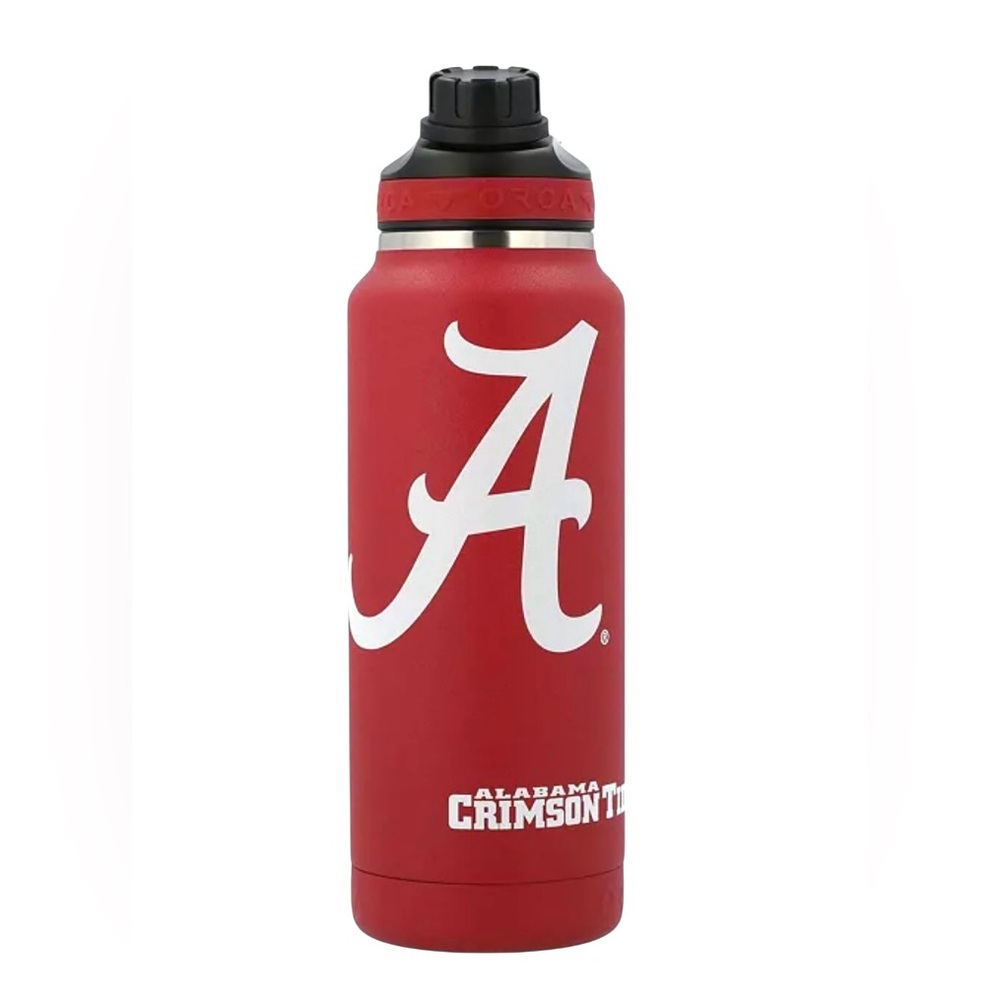 Alabama Crimson Tide Red Water Bottle 34oz Stainless Steel